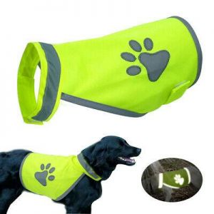 High Visibility Pet Hi Vis Coat Pet Reflective Vest Pet Safety Vest Dog Jacket