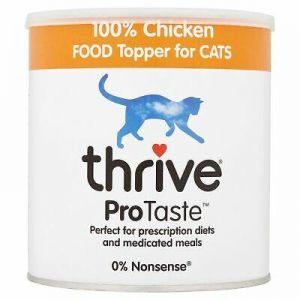 Thrive ProTaste 100% Chicken Food Toppers for Cats 170g food enhancer