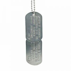 take it easy pets James Barnes &#039;Bucky&#039; Military Dog Tags Set - Movie Costume Cosplay Prop