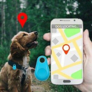 Pet GPS Tracker Smart Mini Waterproof Bluetooth Tag for Dog Keys Cat Bag Kids