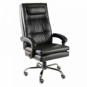 Gaming Leather Relaxing Chair For Home Office Business Lacework Stool Decoration