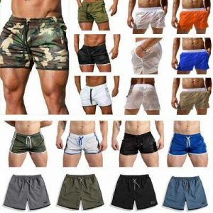 Men&#039;s Fitness Sports Shorts Muscle Gym Workout Training Running Joggings Pants