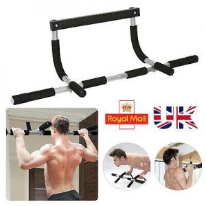 take it easy sport Gym fitness bar chin up pull up strength situp dips exercise workout door bars